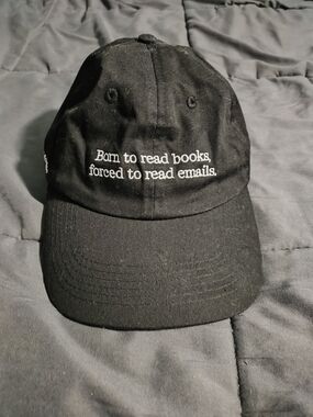 Book of the Month "Born to Read Books, Forced to Read Emails" Embroidered Hat